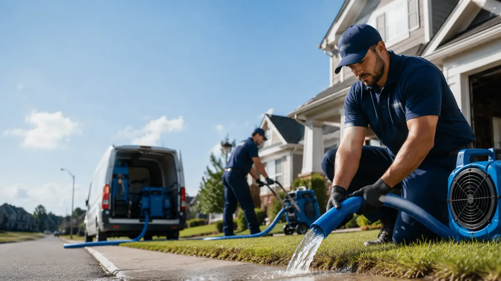 Flood Damage Restoration in Harbor View, OH